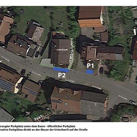 Laendliche 2-Zimmer Wohnung Bad Ditzenbach Exterior foto