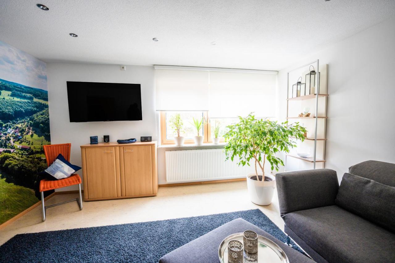 Laendliche 2-Zimmer Wohnung Bad Ditzenbach Exterior foto